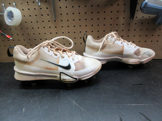Used Nike Force Zoom Trout 9 Elite Metal Baseball Cleats - Size 7