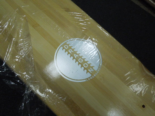 Used Dragon Wood 44" Longboard Deck with Natural Grip
