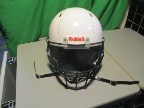 Used Riddell Victor Medium Football Helmet Initial Season 2022