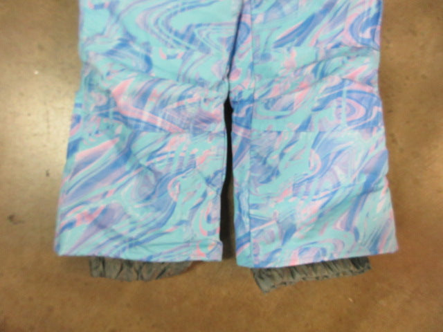 Load image into Gallery viewer, New Pulse Fashion Snow Bib Purple Swirl Size 4T
