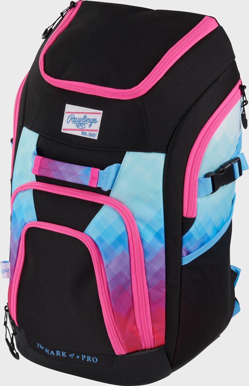 Load image into Gallery viewer, New Rawlings Franchise 2 Player&#39;s Baseball Backpack - Miami
