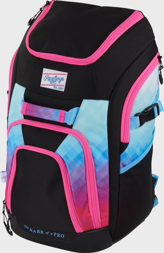 New Rawlings Franchise 2 Player's Baseball Backpack - Miami