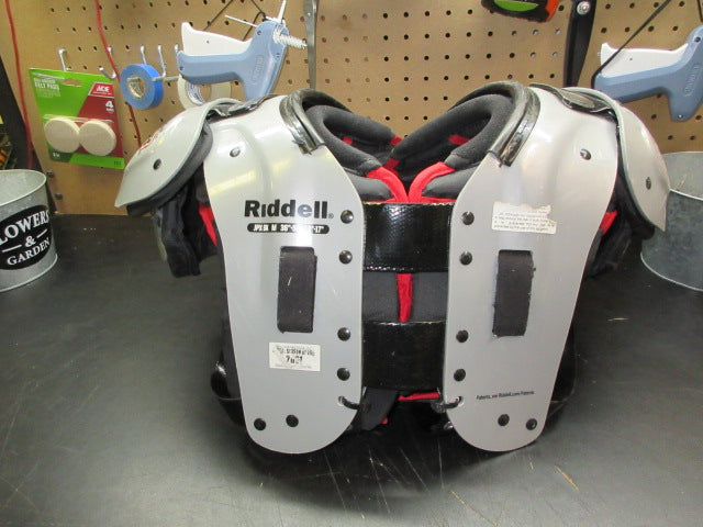 Load image into Gallery viewer, Used Riddell Power JPX SK Football Shoulder Pads W/ Back Plate  - Size Medium
