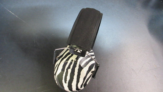 Used Champion Noice Reduction Zebra Slim Earmuffs