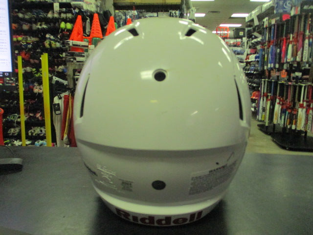 Load image into Gallery viewer, Used Riddell Victor White Football Helmet Size L-XL
