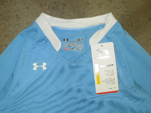 Load image into Gallery viewer, Under Armour Dig Longsleeve Womens Volleyball Jersey HeatGear Fitted Size SM
