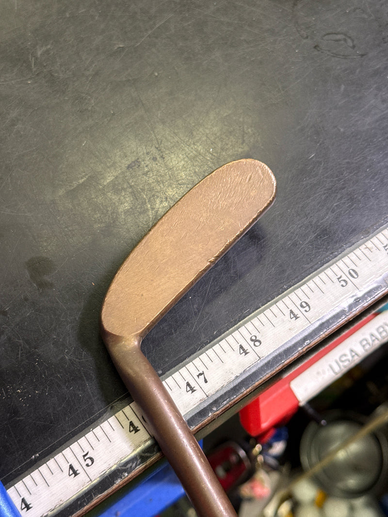 Load image into Gallery viewer, Vintage Tim Hill Brass Golf Putter
