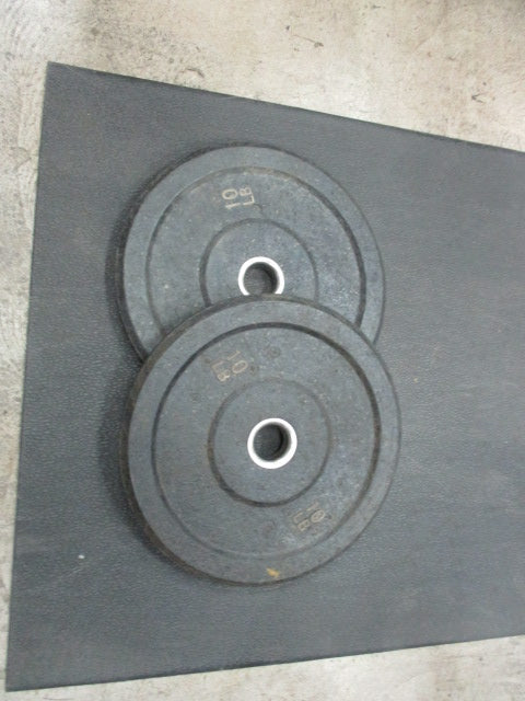 Used 10LB Rubber Weight Plate Set OF 2