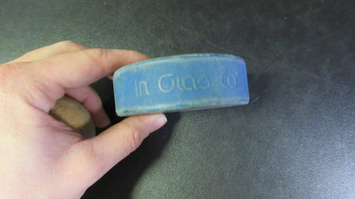 Used Hockey Puck - Blue