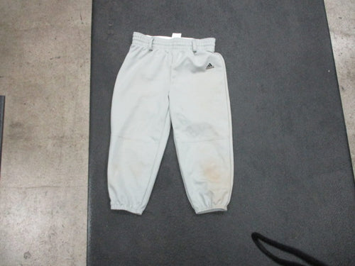 Used Adidas Elastic Bottom Size Youth Large Baseball Pant