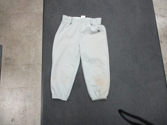 Used Adidas Elastic Bottom Size Youth Large Baseball Pant