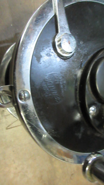 Load image into Gallery viewer, Used Penn Senator Deep Sea Fishing 6&#39;6&quot; Fishing Pole &amp; Reel

