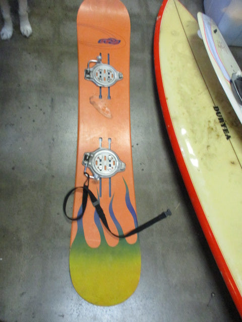 Used REV Directional 148Cm Snowboard W K2 Clicker bindings
