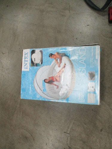 Used Intex Canopy Island Inflatable Pool Float