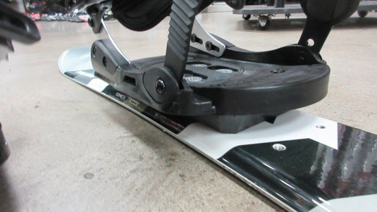 Used Phenom 90cm Five Forty 75 Ski Blades w/ Snowboard Bindings and Risers