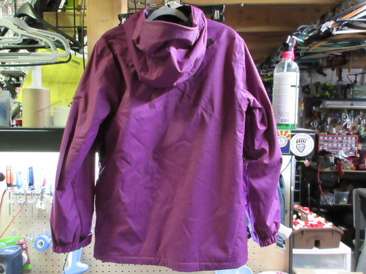 Used Volcom Sky Winter Purple thermonite Hooded Jacket - Size Medium