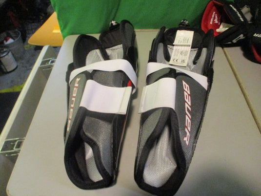 Used Bauer Lil' Sport Size 11" Junior Hockey Shin Guards