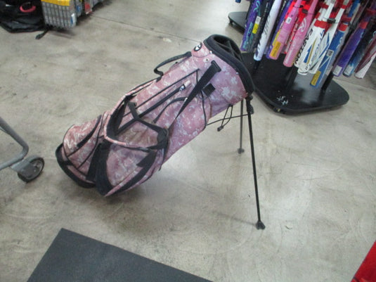 Used National Guard Minnesota Golf Stand Bag W/ Stap