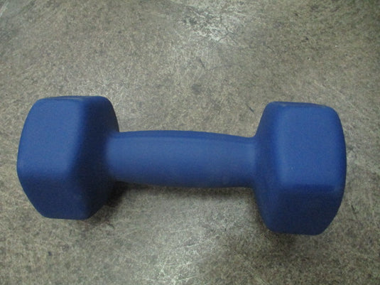 Used 10lb Blue Neoprene Dumbbell