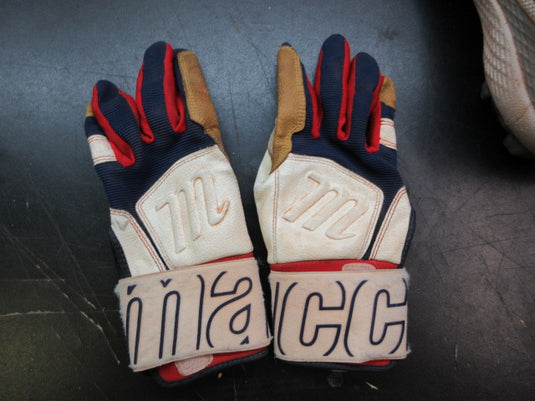 Used Marucci Blacksmith Full Wrap Batting Gloves - Youth