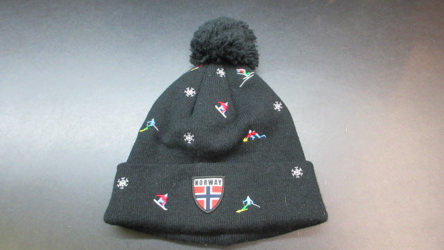 Load image into Gallery viewer, Used Norway Embroidered Beanie
