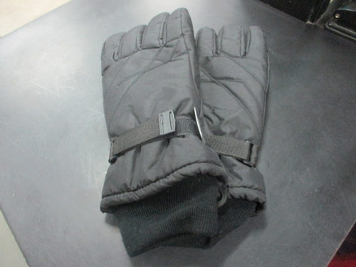 New Grand Sierra Tusser Snow Gloves Black Size XL