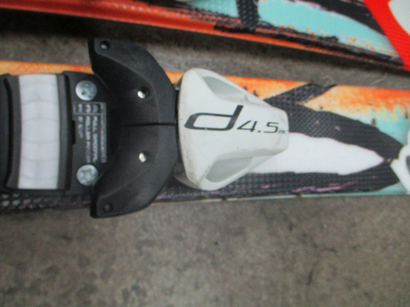 Load image into Gallery viewer, Used Head Residue 75 118CM Junior Downhill Skis W/ D 4.5ac Bindings
