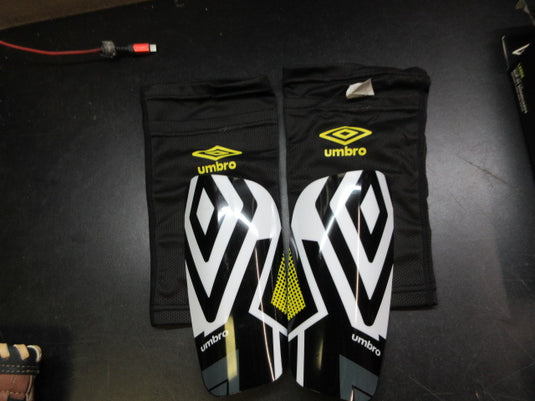 Used Umbro Slip-In Soccer Shin Guards - Size Large