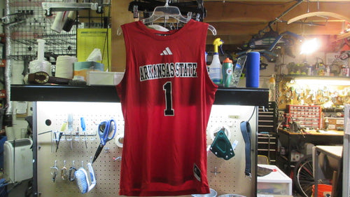 Adidas Arkansas State Basketball Jersey- Size Large