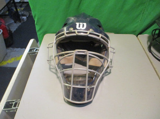 Used Wilson Youth Small/Medium Baseball Catchers Helmet