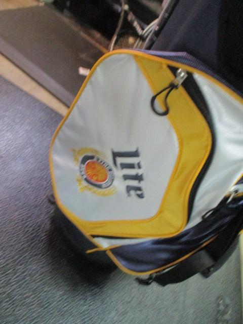Miller Lite Golf Stand Bag W/ Straps