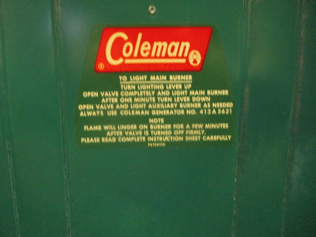 Load image into Gallery viewer, Vintage Coleman 413G White Gas 2 Burner Camp Stove - Not Tested
