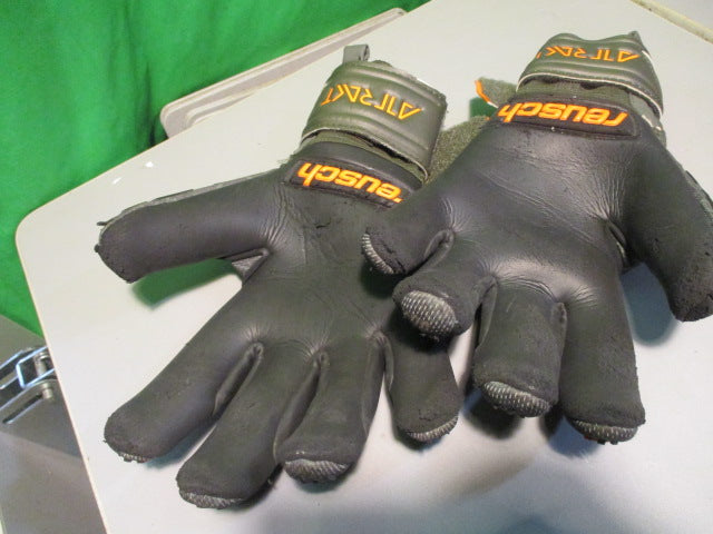 Load image into Gallery viewer, Used Reusch Attrakt Grip Finger Size 9 Support Soccer Goalkeeper Gloves
