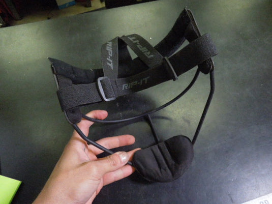 Used Rip It Adult Softball Fielder Mask in Black