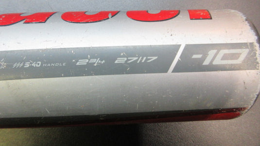 Used Marucci Cat X 27" -10 USSSA Composite Bat