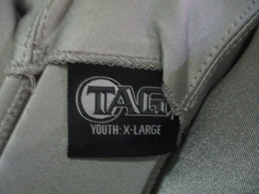Used Tag 7-Pad Football Pants Youth Xl - Silver