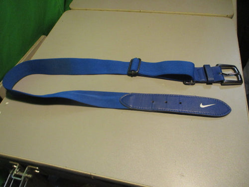 Used Nike Adult Blue Baseball Belt