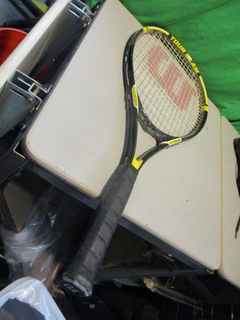 Load image into Gallery viewer, Used Wilson Tour Slam 27" Stop Shock Tennis Racquet

