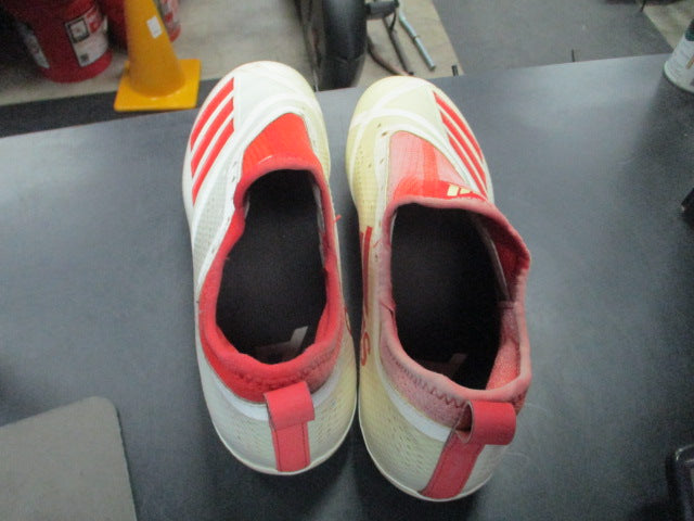 Load image into Gallery viewer, Used Adidas Size 12 Red/White Football Cleats
