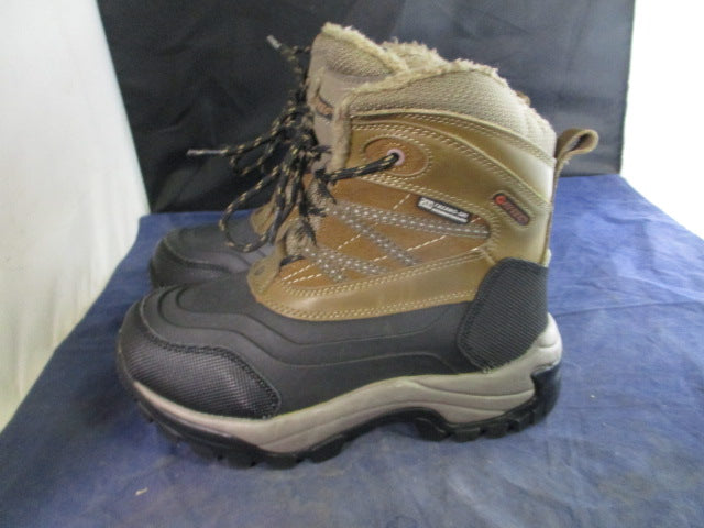 Load image into Gallery viewer, Used Hi-Tec Snow Peak 200 Waterproof Boots Youth Size 3 - wear on top
