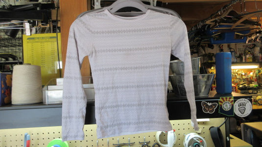 Used 32 Degrees Heat Kids Long Sleeve Base Layer Diamond Snow Shirt - Size Small