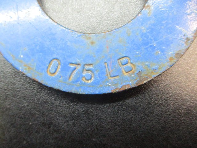 Load image into Gallery viewer, Used 44Sport Blue 0.75 lb Olympic Fractional Plates ( 2 QTY)
