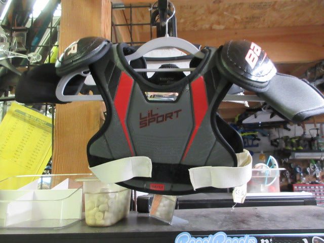 Load image into Gallery viewer, Used Bauer Lil' Sport Hockey Shoulder Pads - Size Youth Medium
