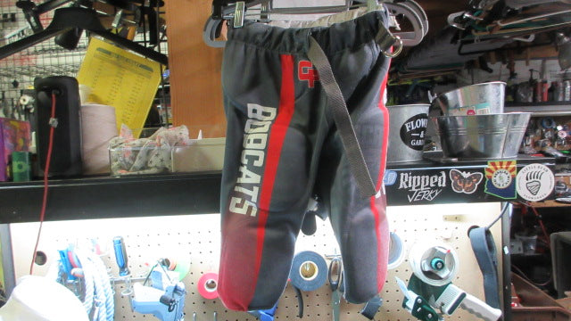 Load image into Gallery viewer, Used Bobcats Integrated Football Pants - Size Youth Medium
