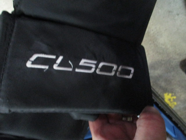 Load image into Gallery viewer, Used CCM CL500 NHL Adult Medium Goalie Pads Chest Protector with arm pads
