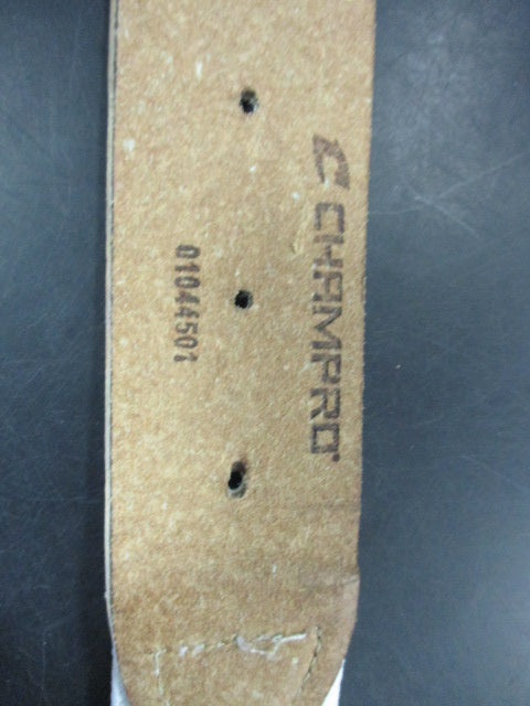 Used Champro Adult White Baseball Belt