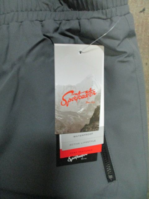 Load image into Gallery viewer, New Sportcaster Men&#39;s Classic Pull-On Snow Pants Adult Size Large - Charcoal
