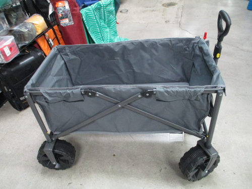 New World Famous Sports All Terrain Folding Wagon W/ Big Wheels