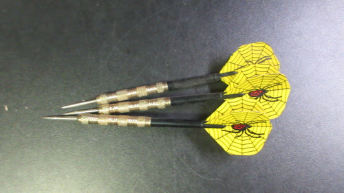Used Steel Tip Darts Set of 3 - Spider