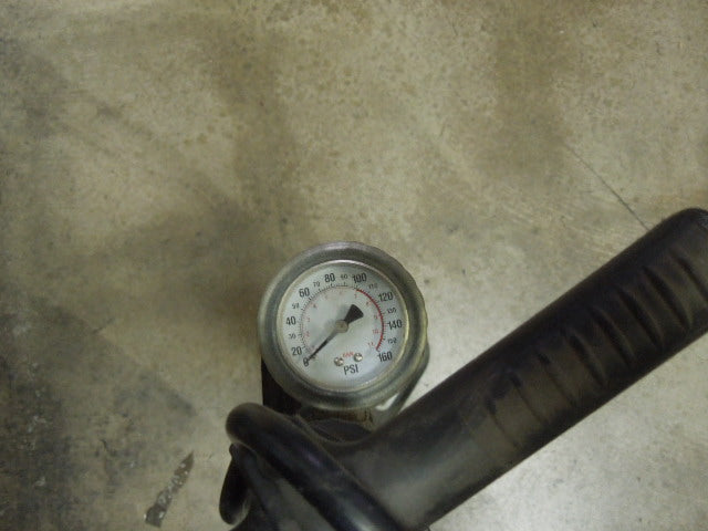 Load image into Gallery viewer, Used Husky Bike Floor Pump with Preasure Gauge
